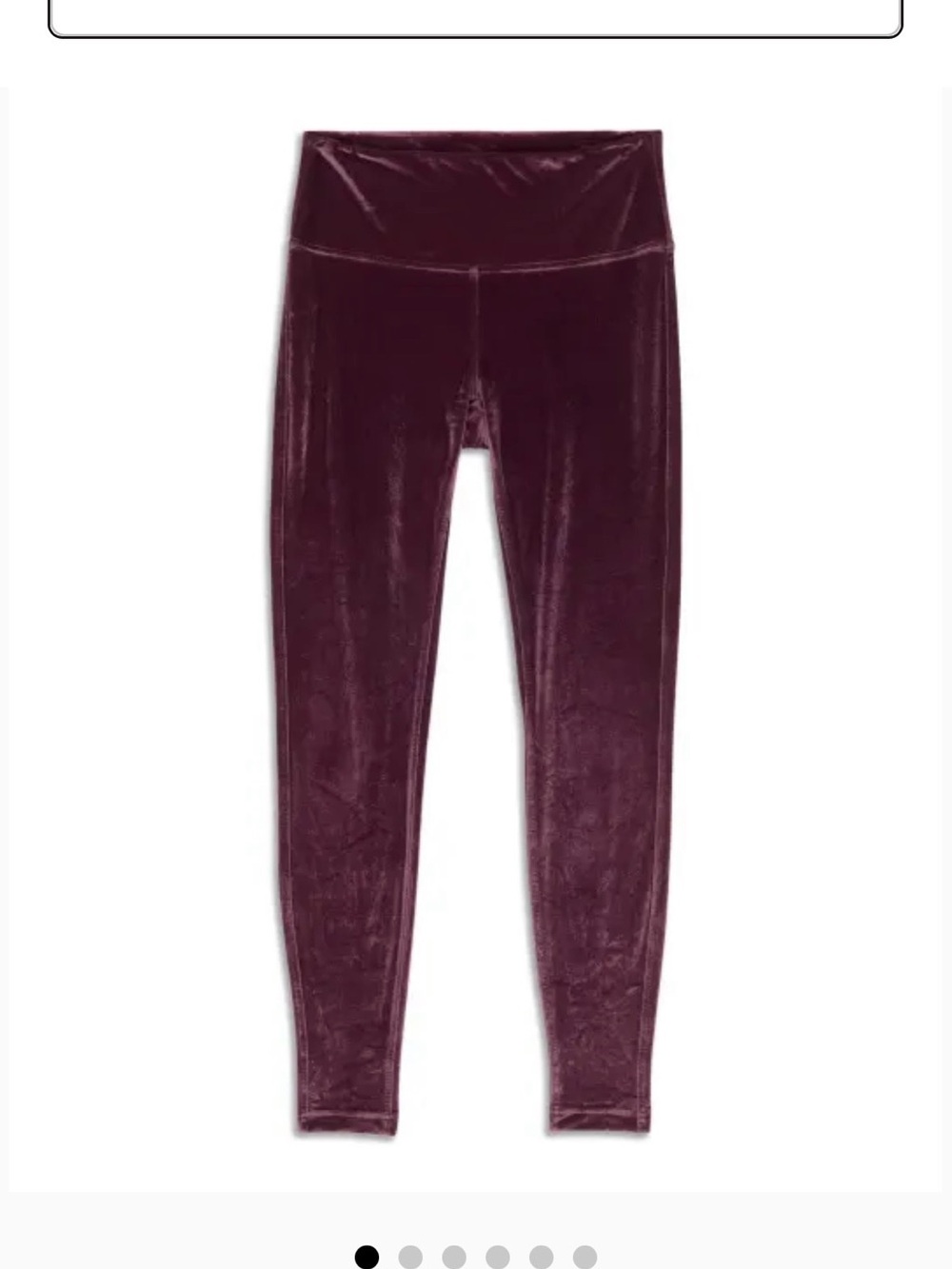Lululemon Women WUNDER LOUNGE High rise tight velour